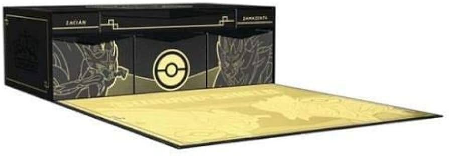 Amazon.com: Pokemon Zacian and Zamazenta Ultra Premium Collection