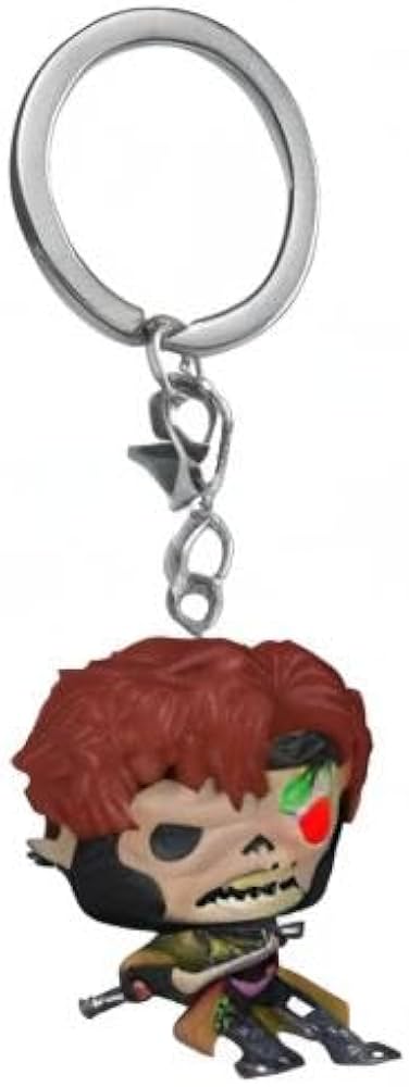 Amazon.com: Funko 50275 POP Keychain: Marvel Zombies-Gambit