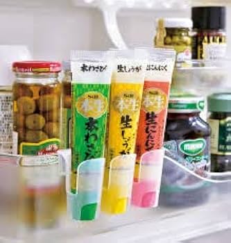 Amazon｜薬味チューブホルダー 3P 薬味 小物 チューブ収納 チューブ