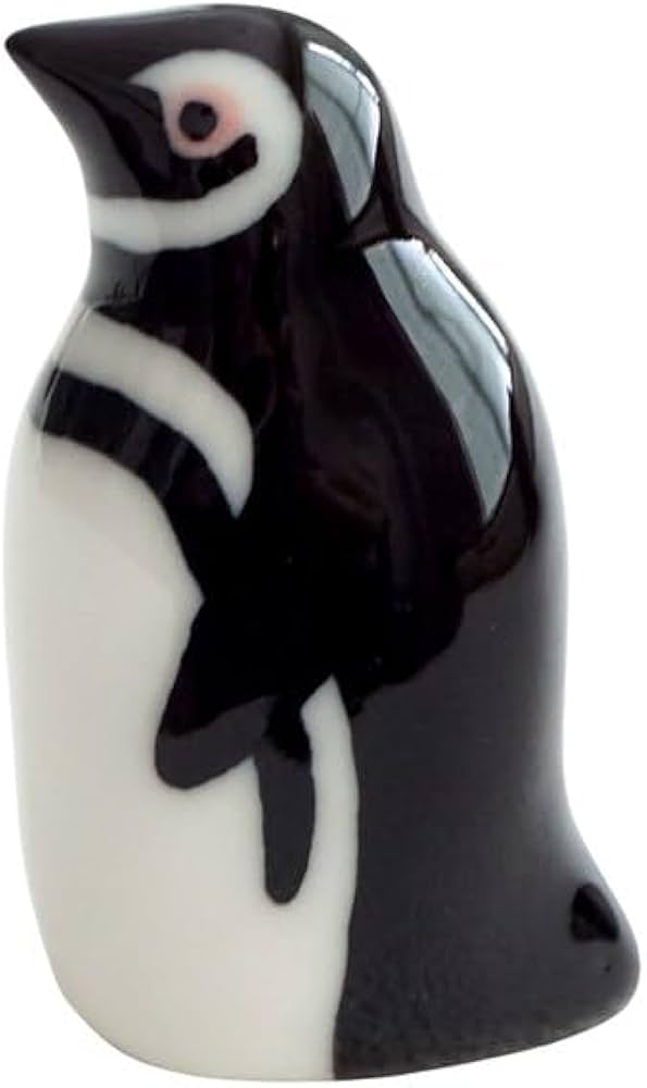 Amazon.co.jp: padou 【 ペンギンフィギュア 陶器製 マゼランペンギン
