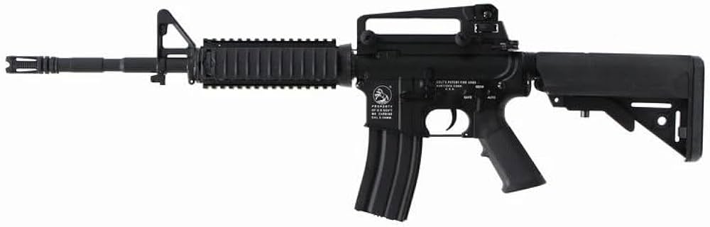 Amazon.co.jp: DOUBLE BELL製 電動ガン M4 RIS クラシック リアル刻印