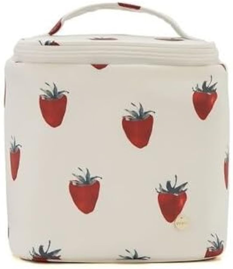 Amazon | [ジェラート ピケ] いちご柄バニティポーチ PWGB234643 OWHT