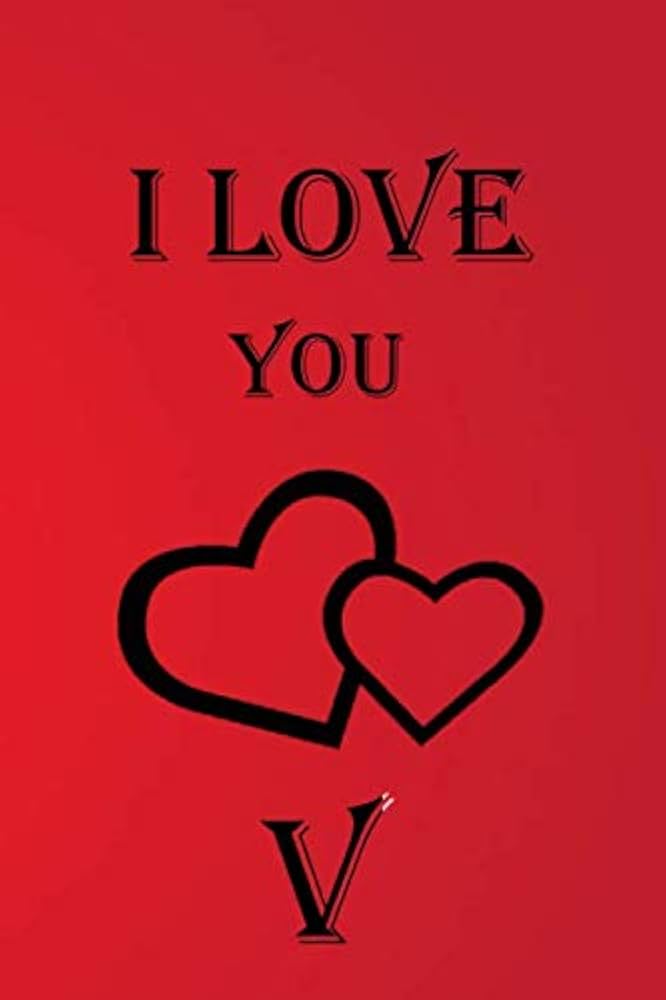 Amazon.co.jp: I LOVE YOU V: 6*9 inch (15,24*22,86cm) 110 pages