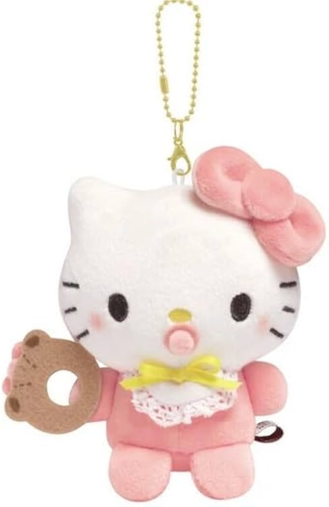 Amazon.co.jp: ハローキティ ぬいぐるみキーホルダー ベビー