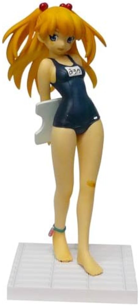 Amazon.co.jp: 新世紀エヴァンゲリオン EXスクール水着フィギュア feat