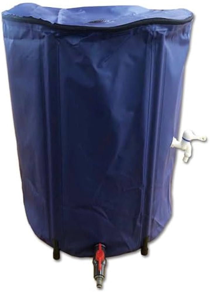 Amazon | シンセイ 貯水タンク 折り畳み式水タンク 200L | 雨水タンク