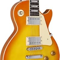 Amazon.co.jp: PhotoGenic エレキギター LPタイプ LP-260/HB ハニー