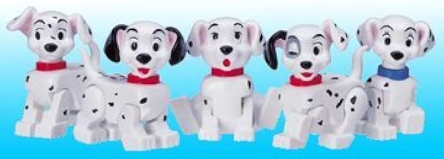 Amazon.co.jp: 101匹わんちゃん ボックスフィギュア 5種 パッチ