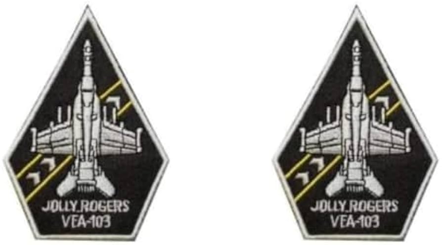 Amazon.com: zomeby 2pcs VFA-103 Jolly Rogers Fighter Squadron