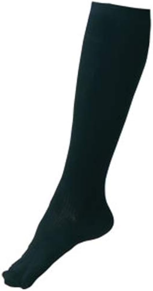 Amazon.co.jp: ボンボラン スリム ハイソックス 2足組 黒 (SSサイズ