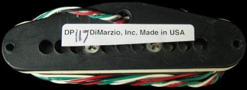Amazon.com: DiMarzio DP117 HS-3 Single-coil Pickup - Aged White