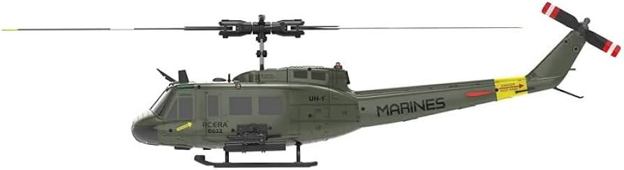 Amazon.com: Helidirect RC ERA C032 Huey UH1 6CH Gyro Stabilized RC