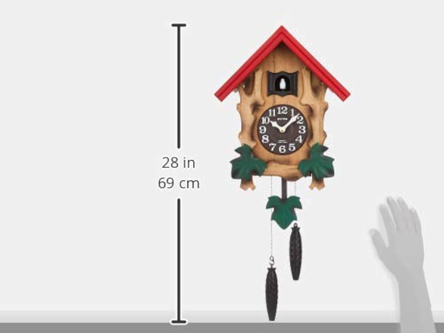 Amazon.co.jp: リズム(RHYTHM) 鳩時計 掛け時計 【 日本製 】 Made in