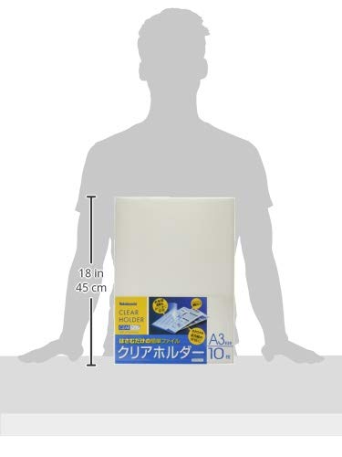 Amazon | ナカバヤシ クリアホルダー A3 300枚 59653 | レターファイル