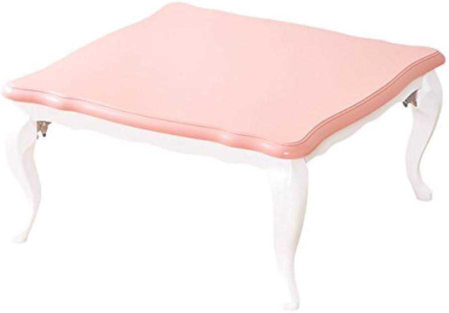 Amazon | 折れ脚機能付き！猫脚こたつテーブル【-Elise-エリーゼ（75cm