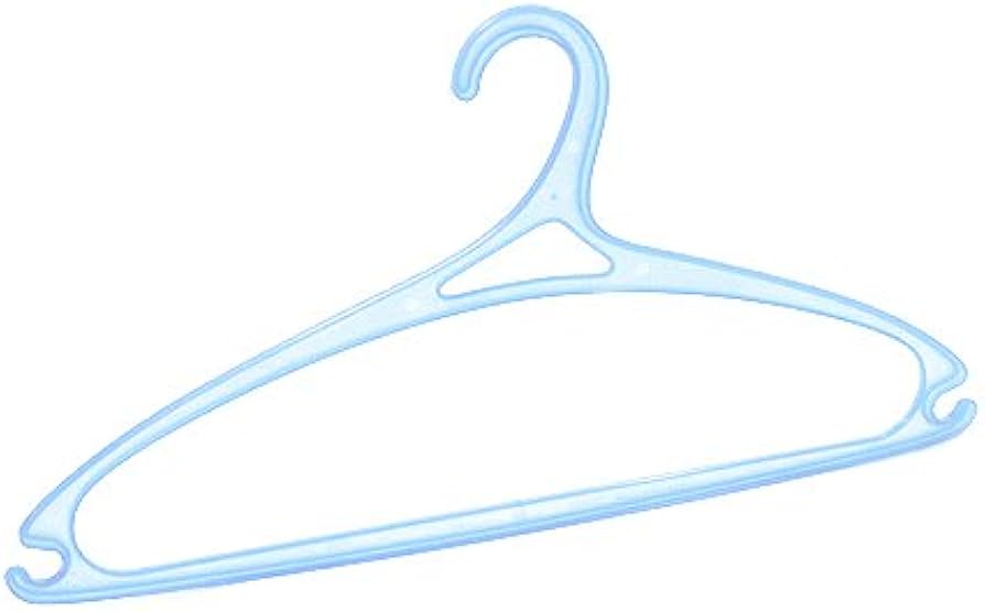Amazon.co.jp: palaset ハンガー Milli 10個セット ブルー MK56045BUD