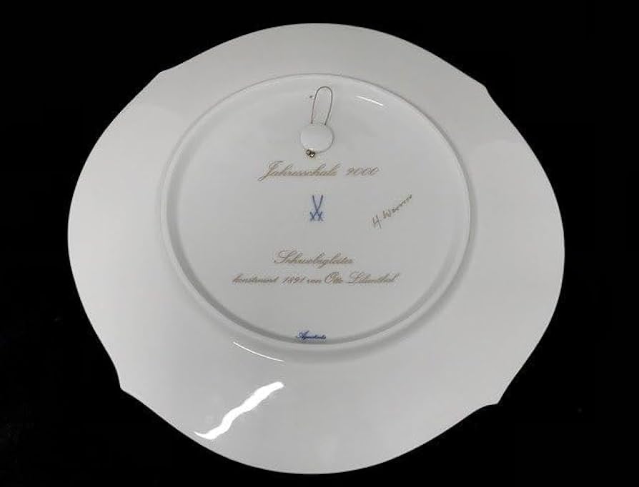 Amazon.co.jp: Meissen マイセン イヤープレート 2000年 ハング