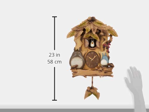 Amazon.co.jp: リズム(RHYTHM) となりのトトロ 掛け時計 からくり時計