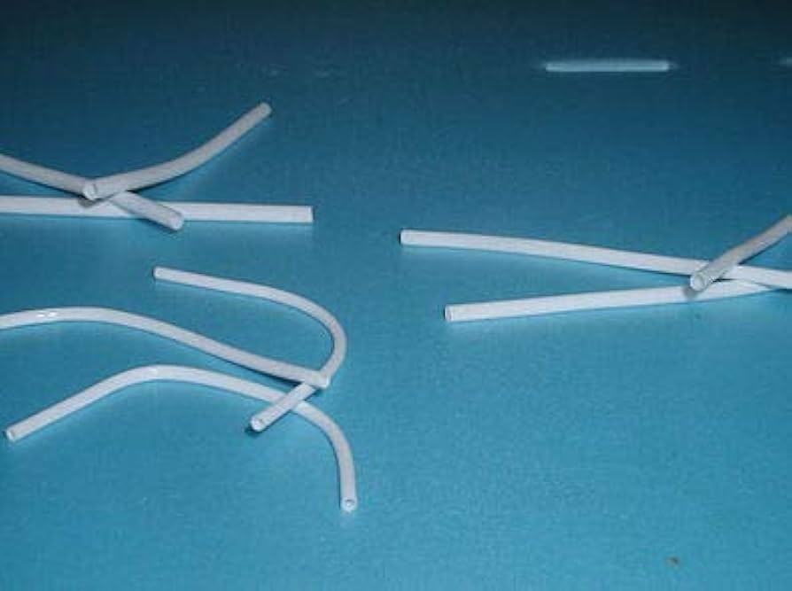 吻合練習用人工血管3ミリ15センチ 6セット 吻合練習用人工血管3ミリ15