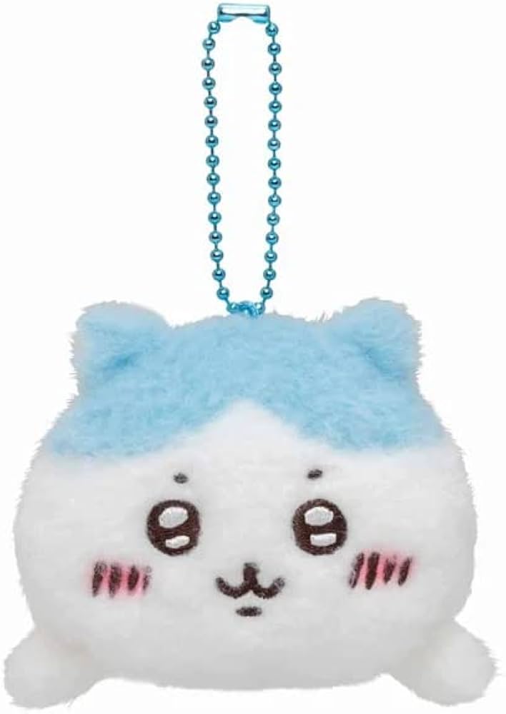 Amazon.co.jp: ちいかわ ほわほわマスコット ハチワレ : おもちゃ