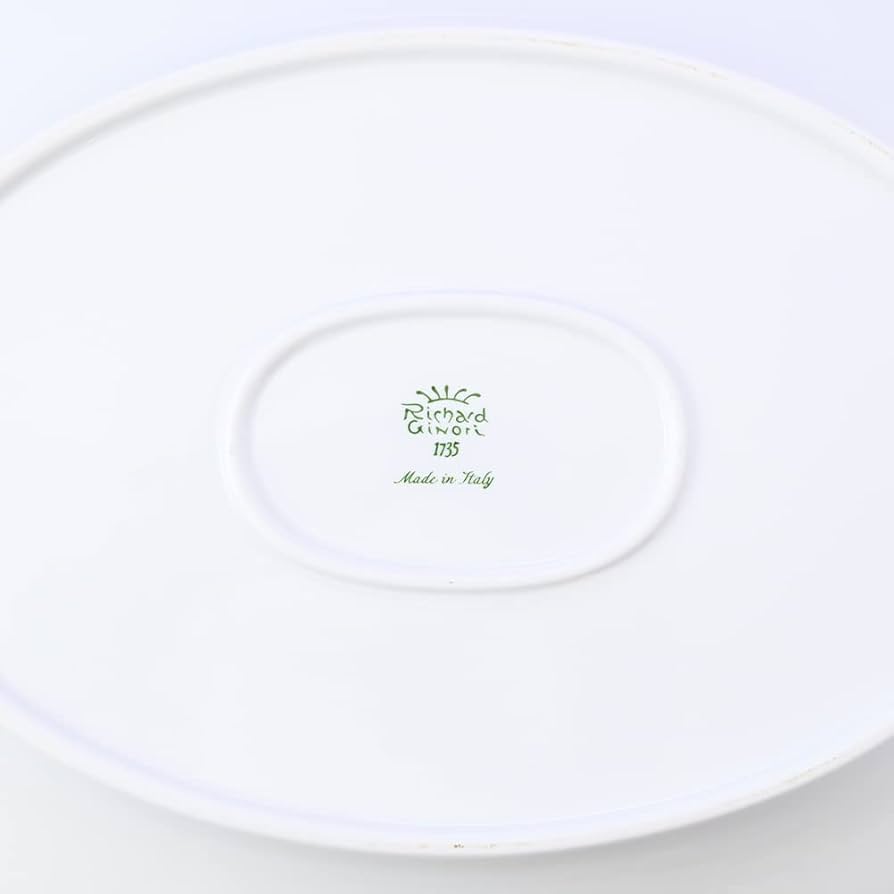 Amazon.co.jp: リチャードジノリ プレート オーバルプラター 33cm