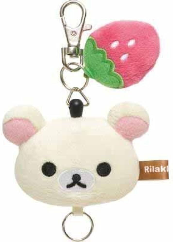 Amazon.co.jp: 【リラックマ】ぬいぐるみリールキーホルダー