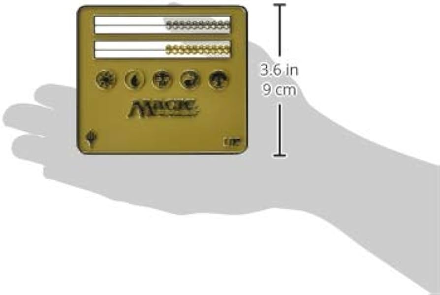 Amazon.co.jp: MTG金属製そろばん型ライフカウンター/金色 : おもちゃ