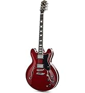 Amazon | Donner セミアコギター エレキギター セミアコースティック