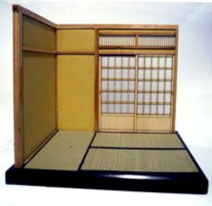 Amazon.co.jp: 和風ミニチュアドールハウス 和室 コーナーキット : 本