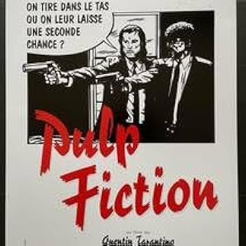 Amazon.co.jp: フランス版イラストポスターパルプ・フィクション（Pulp