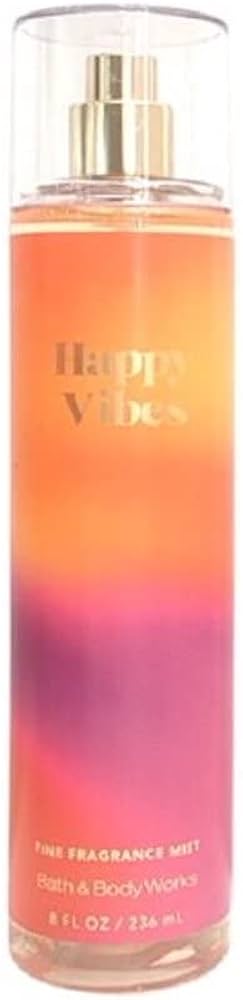 Amazon.com : Bath & Body Works Happy Vibes Fine Fragrance Body