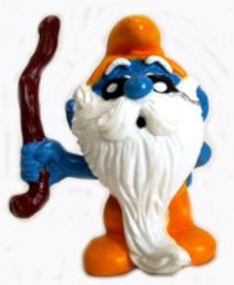 Amazon.co.jp: 20226 スマーフ （おじいちゃん） : おもちゃ