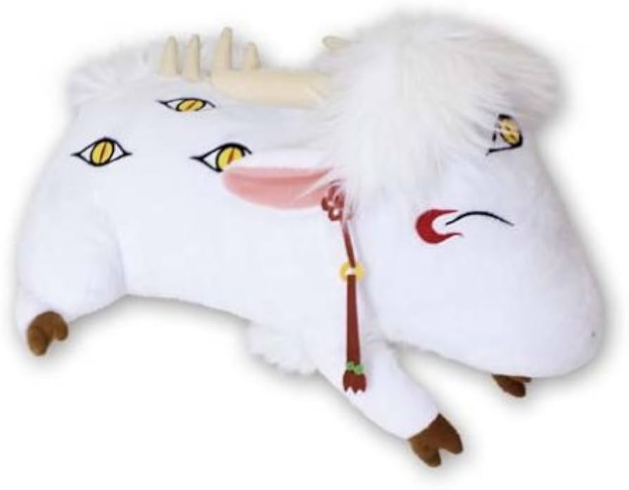 Amazon.co.jp: 鬼灯の冷徹 特大サイズ 神獣白澤ぬいぐるみ （プライズ