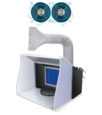 Amazon | Anesty ASPB-Pro 塗装ブース スプレーブース LED照明