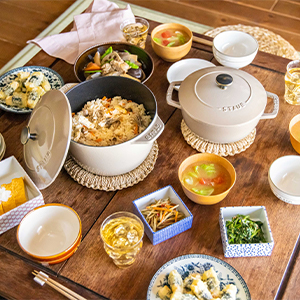 Amazon｜staub ストウブ 「 ラ ココット de GOHAN リネン L 20cm