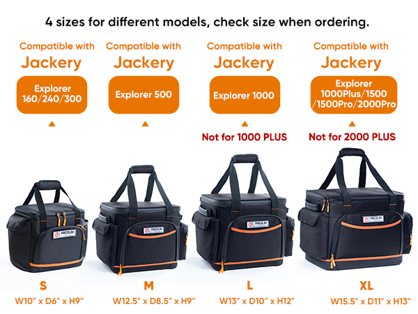 Amazon.com: FRECOLSH Travel Carrying Case Compatible with Jackery