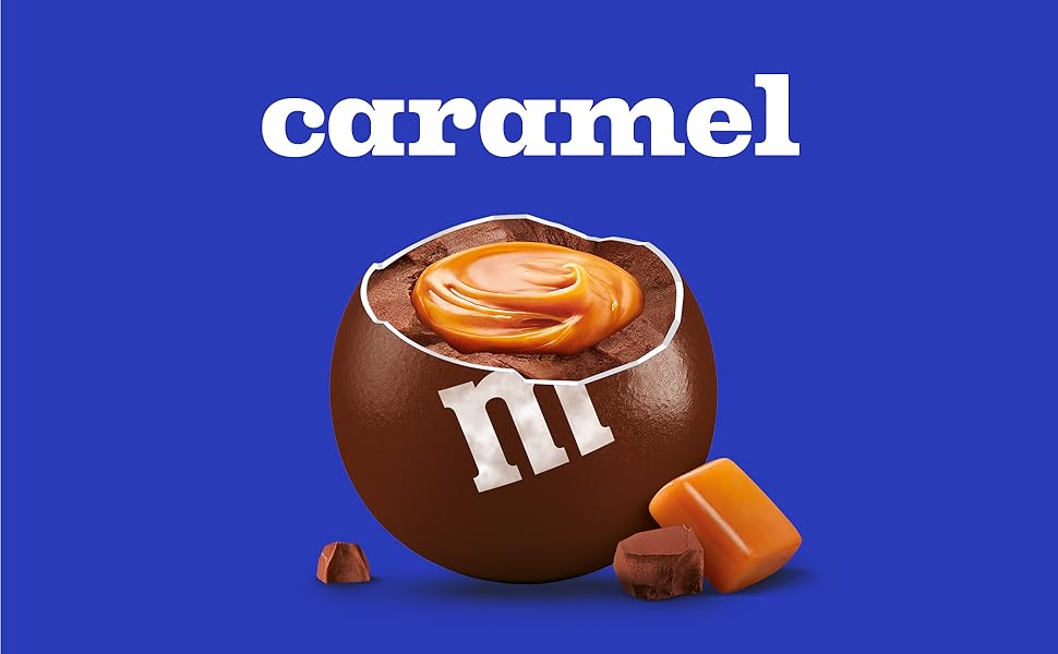 Amazon.com : M&M'S Caramel Chocolate Candy Share Size 2.83-Ounce