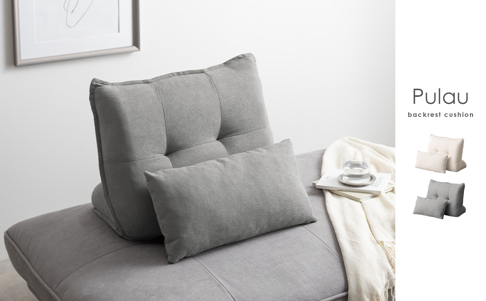 Amazon.co.jp: 家具350 自立式クッション 背もたれ 腰当て 置き型