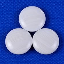 Amazon | 囲碁 日向特製蛤碁石那智黒碁石 31 実用 厚み8.4mm 木製本欅