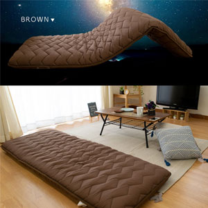 Amazon｜ごろ寝マット セミシングル 70×180cm 【しっかり四層！厚み9cm