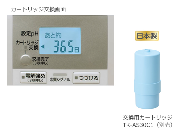 Amazon.co.jp: パナソニック アルカリイオン整水器 パールホワイト TK