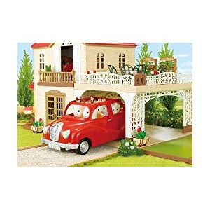 Amazon.co.jp: シルバニアファミリー お家 カーポートのあるあこがれの