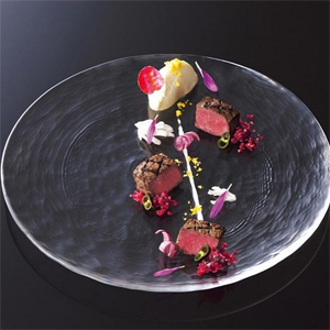 Amazon.co.jp: 東洋佐々木ガラス ユニバース プレート 300 日本製 大皿