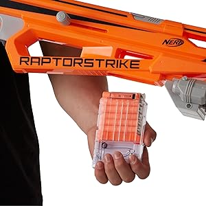 Amazon.com: Hasbro Nerf Accustrike Raptorstrike Figure : Toys & Games