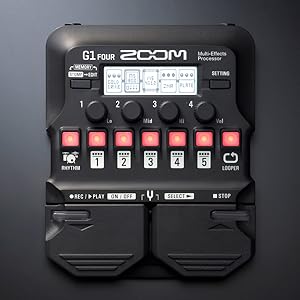 Amazon.com: Zoom G1 FOUR Guitar Multi-Effects Processor Pedal
