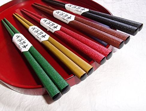 Amazon｜輪島漆塗箸 本乾漆塗り箸 桐箱入り5膳セット｜箸 オンライン通販