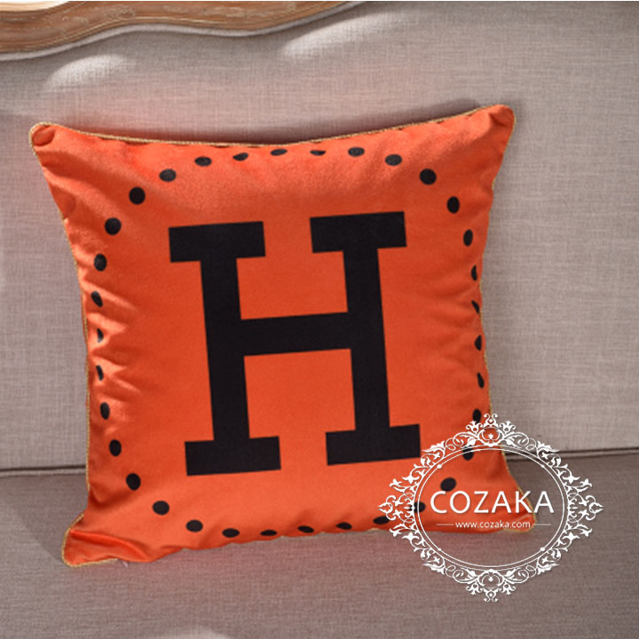 エルメス 抱き枕 中身+カバー hermes 枕カバー ピローケース 45*45cm