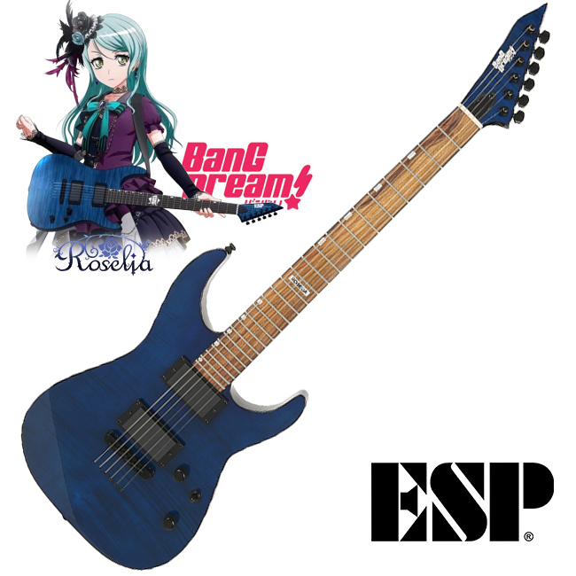 ESP BanG Dream Roselia M-II Sayo 일렉기타 - 기타토크