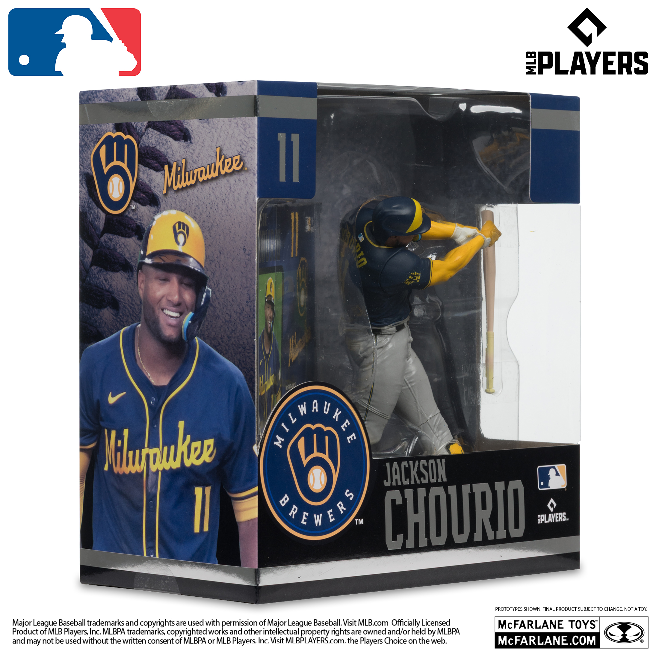Jackson Chourio (Milwaukee Brewers) 7in Posed Figure MLB