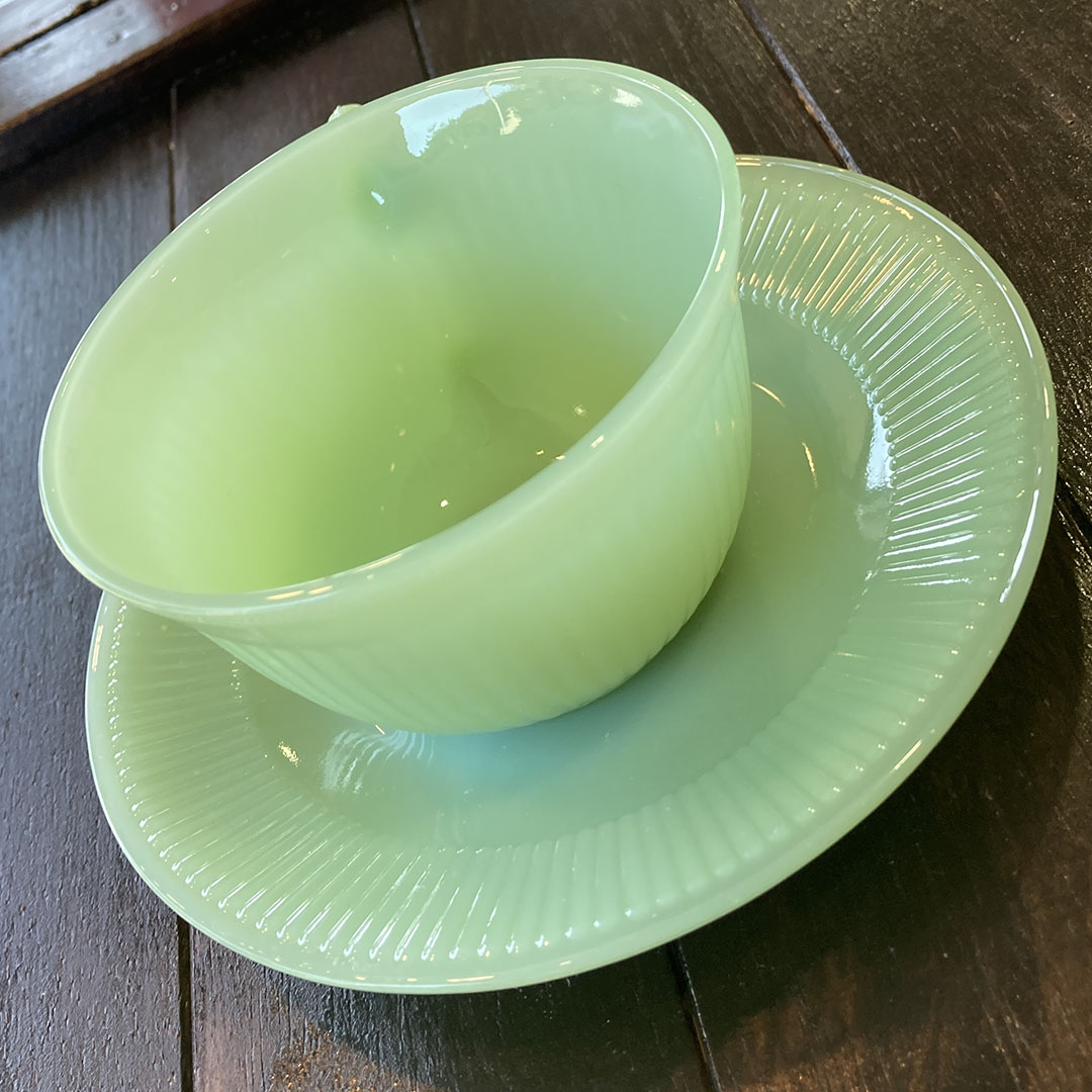 ジェーンレイ カップ＆ソーサー ジェダイ 1946～1965年製造 Fire-King